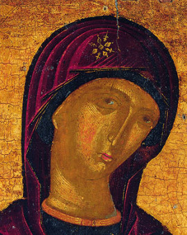 Icona bizantina conservata attualmente al Museo Benaki